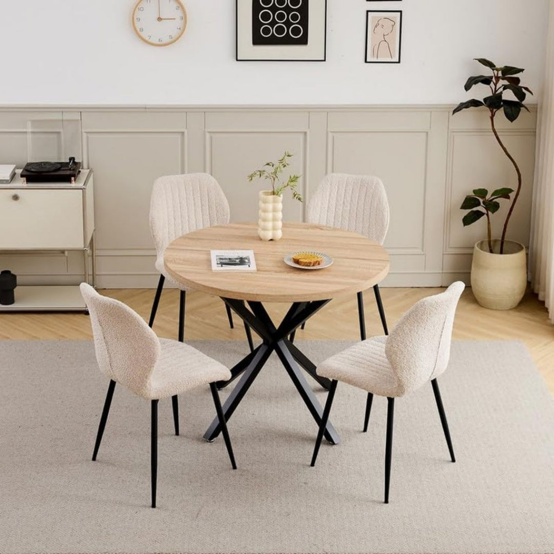 Table en MDF, Finition Naturel