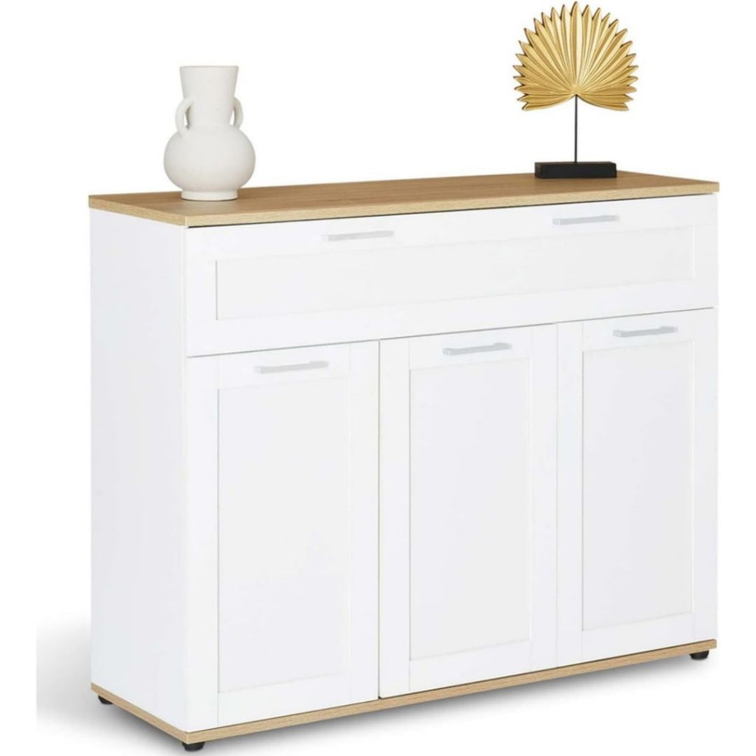 etagere en Panneau de Particules, Finition Blanc