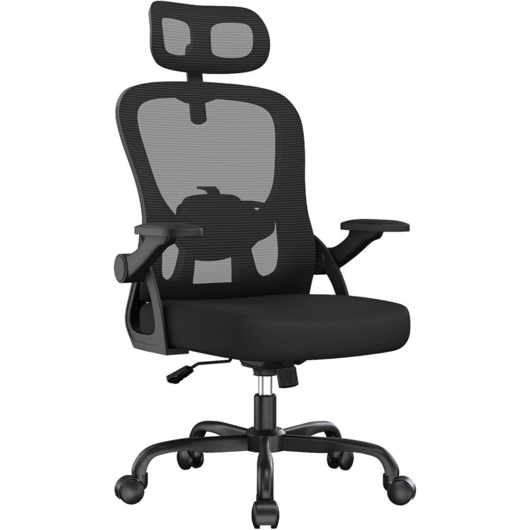Fauteuil de Bureau Ergonomique au Style Naturel et Moderne