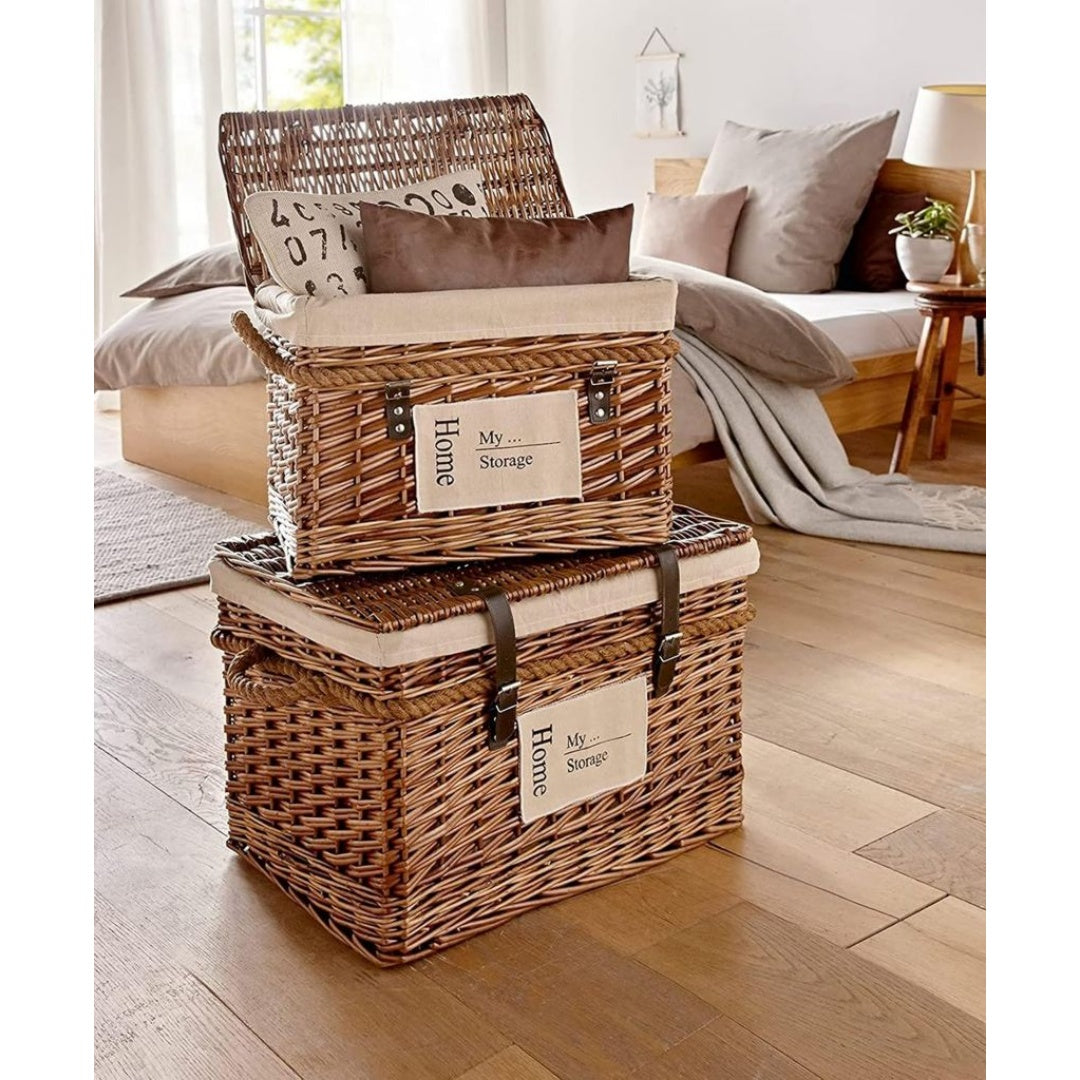 Tableau / Toile Decorative en Cuir de Couleur Marron