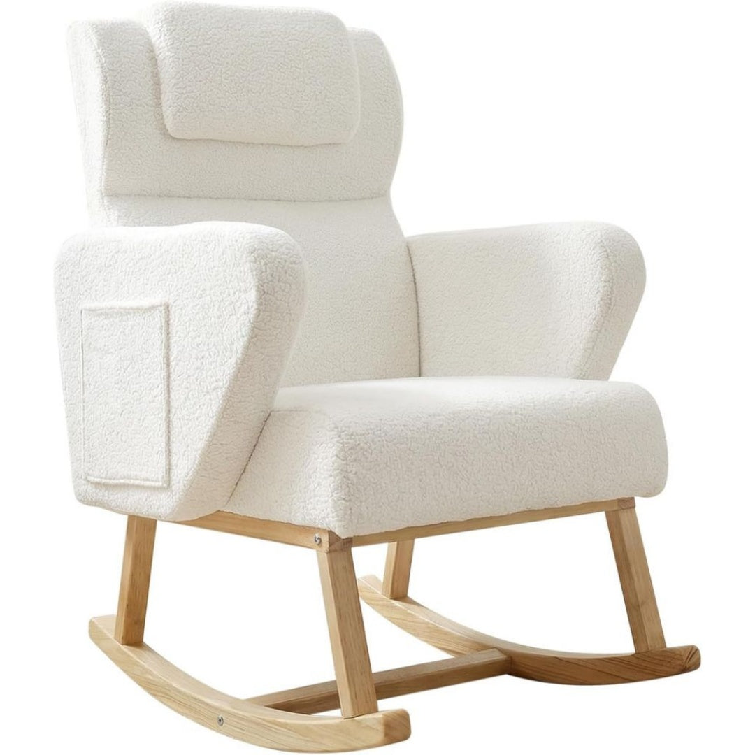 Fauteuil a Bascule, Dimensions 69 x 77 x 97 cm