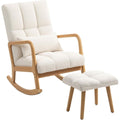 Fauteuil a Bascule au Style epure et Contemporain